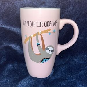 The Sloth Life Chose Me Large Ceramic Coffee Cup Mug